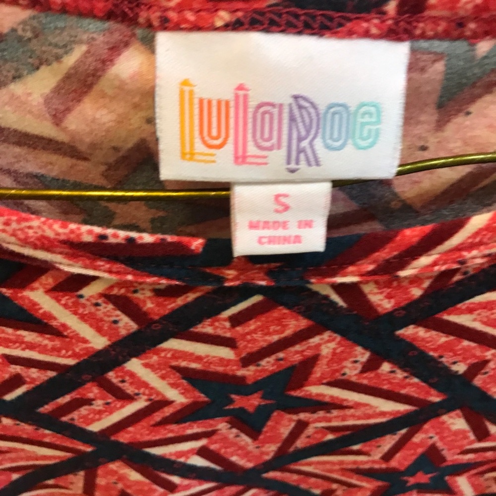 Lularoe Irma-Small Americana. NWOT